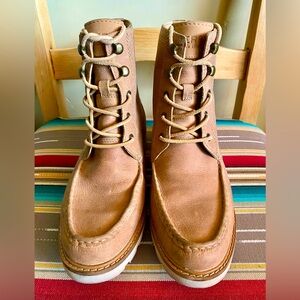 SPERRY Leather Lace-up Boots